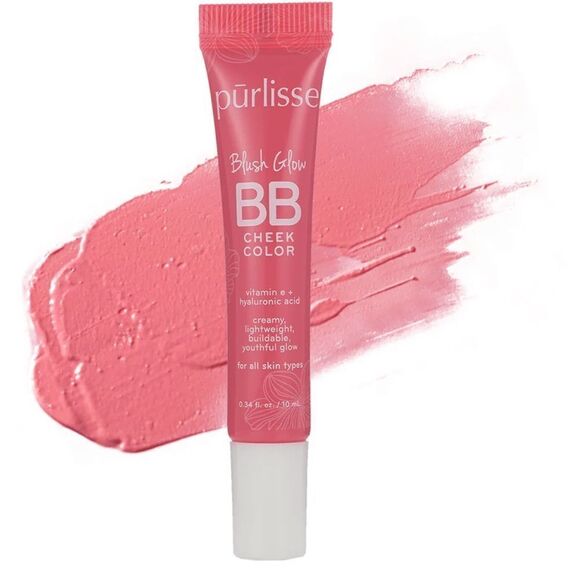 purlisse Other - 🌻 1 PURLISSE BEAUTY Blush Glow BB Cheek Color Sweet Rose New FullSz